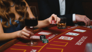 a person at the casino