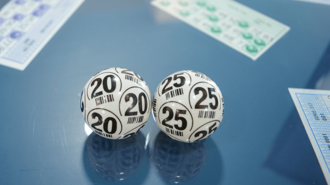 image of a lottery balls