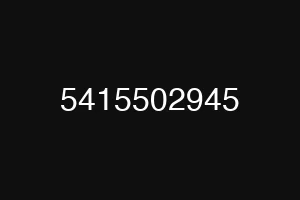 5415502945