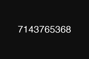 7143765368