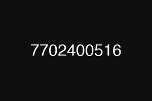 7702400516