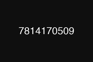 7814170509