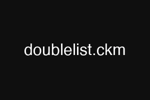 doublelist.ckm